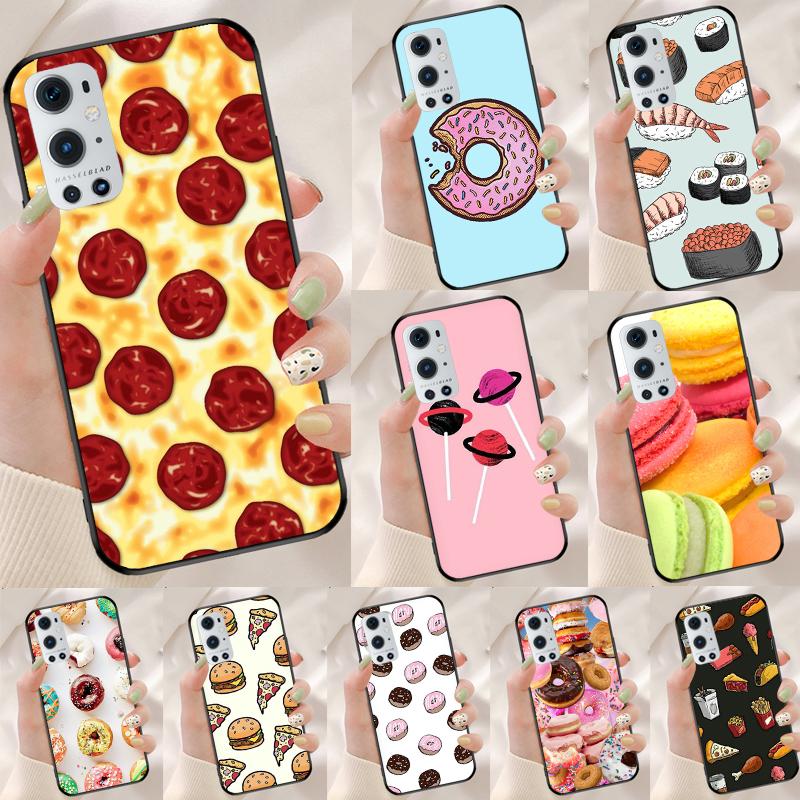 Pizza Sushi Food Donuts For Realme 14 13 Pro Plus 10 11 12 GT 5 6 6T GT7 Pro C61 C55 C53 C51 C21Y C25S C75 C67 Case