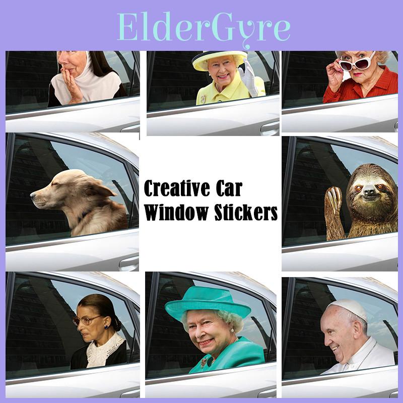 Funny Character Decal For Car Window Easy Peel And Stick