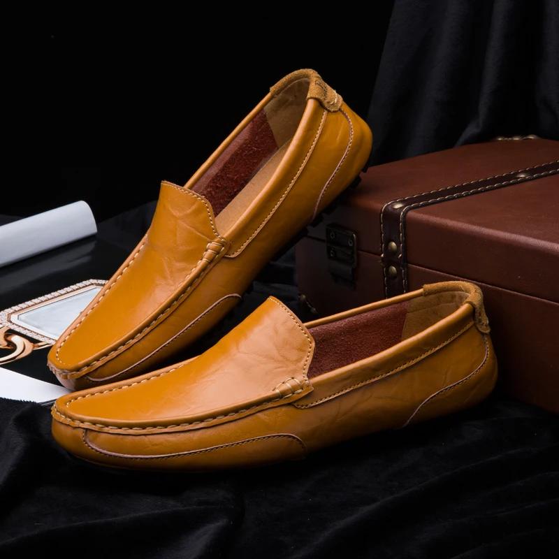Men's shoes 2024 Casual fashion Men's casual wear Formal men's driving shoes Casual men leather shoes