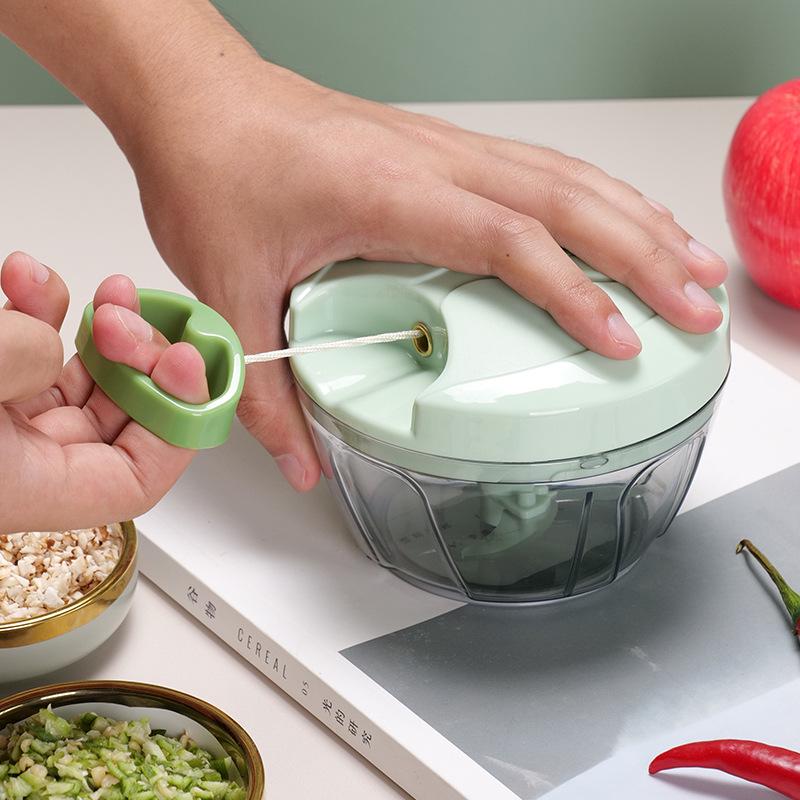 Manual Garlic & Onion Puller: Seasoning, Dumpling, Ginger, Meat Grinder, Pumpkin & Potato Puree, Baby Food Maker, Food Processor