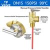 DN15/DN20-150 PSI Brass Temperature Pressure Relief Valve For RV Water Heaters TP Valve Temperature And Pressure Relief Valve