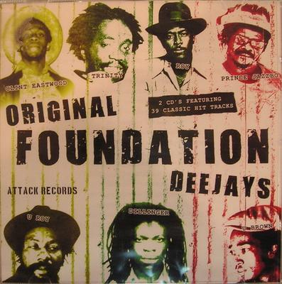 CD VARIOUS - Original Foundation Deejays ATTACKCD048 Attack 2008 Japan Reggae, Ska & Dub Used