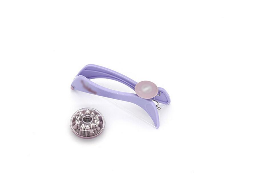 Damen Epilierer für das Gesicht: Manuelles Haarentfernungswerkzeug mit Baumwollfaden zum Rasieren und Enthaaren.