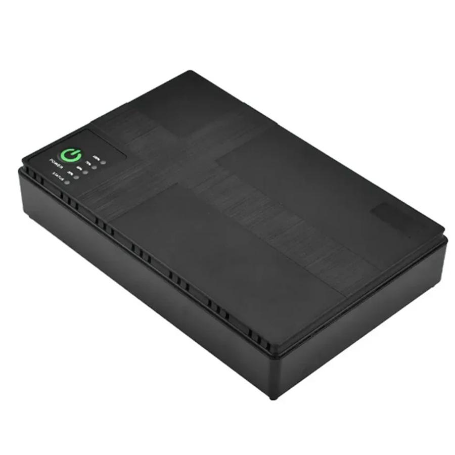 DC UPS Battery Backup 8800/10400mAh 5V 9V 12V 2A 15V 24V 1A Output Uninterruptible Power Supply 85‑265V UPS Battery Backup