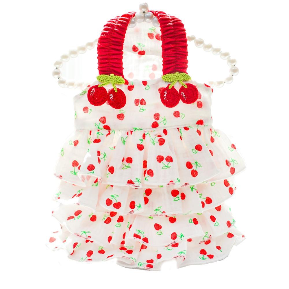 Cotton Pet Dog Dog Cat Dress Layers Dog Cake Dress Clothes Cat Supplies Small Medium Dog Summer