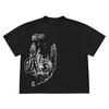 American Puppy Graphic Print Women's Long Sleeve Top Bottoming Shirt for Women Harajuku Oversized Women's Blouses Trend 2025