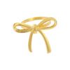6 pcs Gold / Silver Napkin Buckle Luxury Serviette Ring Bow Napkin Ring  For Table Dining Decor