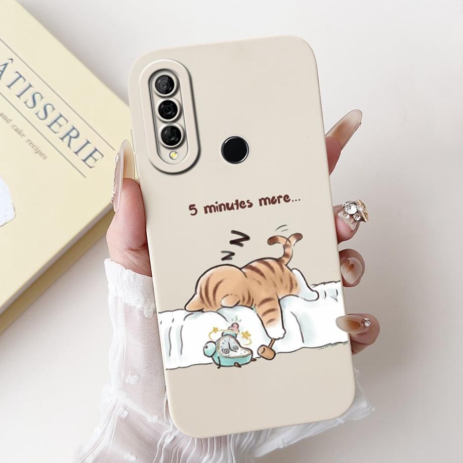For Huawei P30 Lite Case MAR-LX1A MAR-LX2 Cover Cute Panda Rabbit Soft Silicone Phone Case For Huawei P30Lite Nova 4e Fundas New