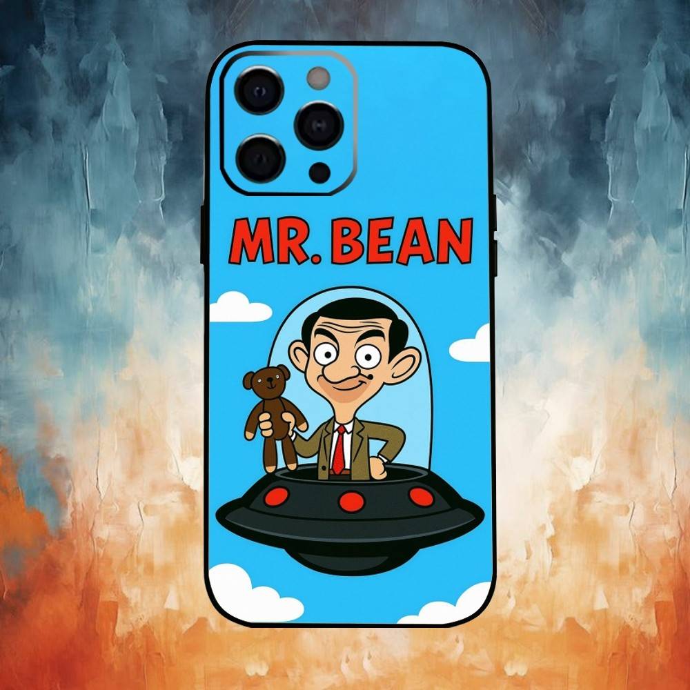 

Mr bean wallpapers Phone Case For iPhone 17,16,15,14,13,12,11 Plus,Pro Max,Soft Silicone Black Cover iPhone12PRO