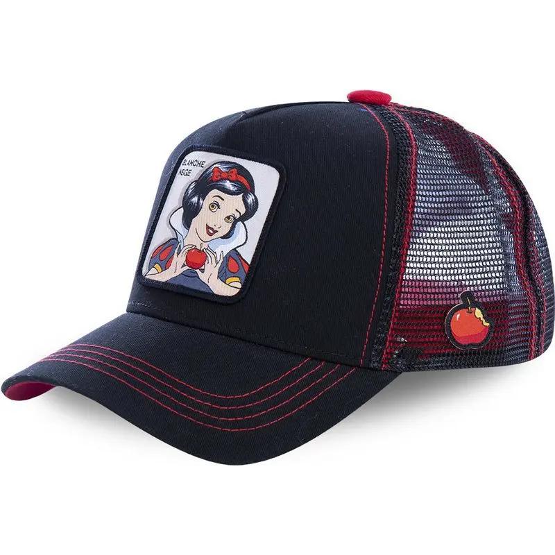 High Quality Unisex Styles Anime Cartoon Snapback Cotton Baseball Cap Men Women Hip Hop Dad Hat Trucker Mesh Hat Dropshipping