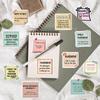 50 Sheets Waterproof Graffiti Sticky Notes - Perfect for Guitars, Notebooks, and Suitcases