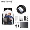 Heated Rivalry Humorous Kid Backpack for Kids Girls Boys Hollander and Ilya Rozanov Backpacks Kawaii Preschool Child Bookbag