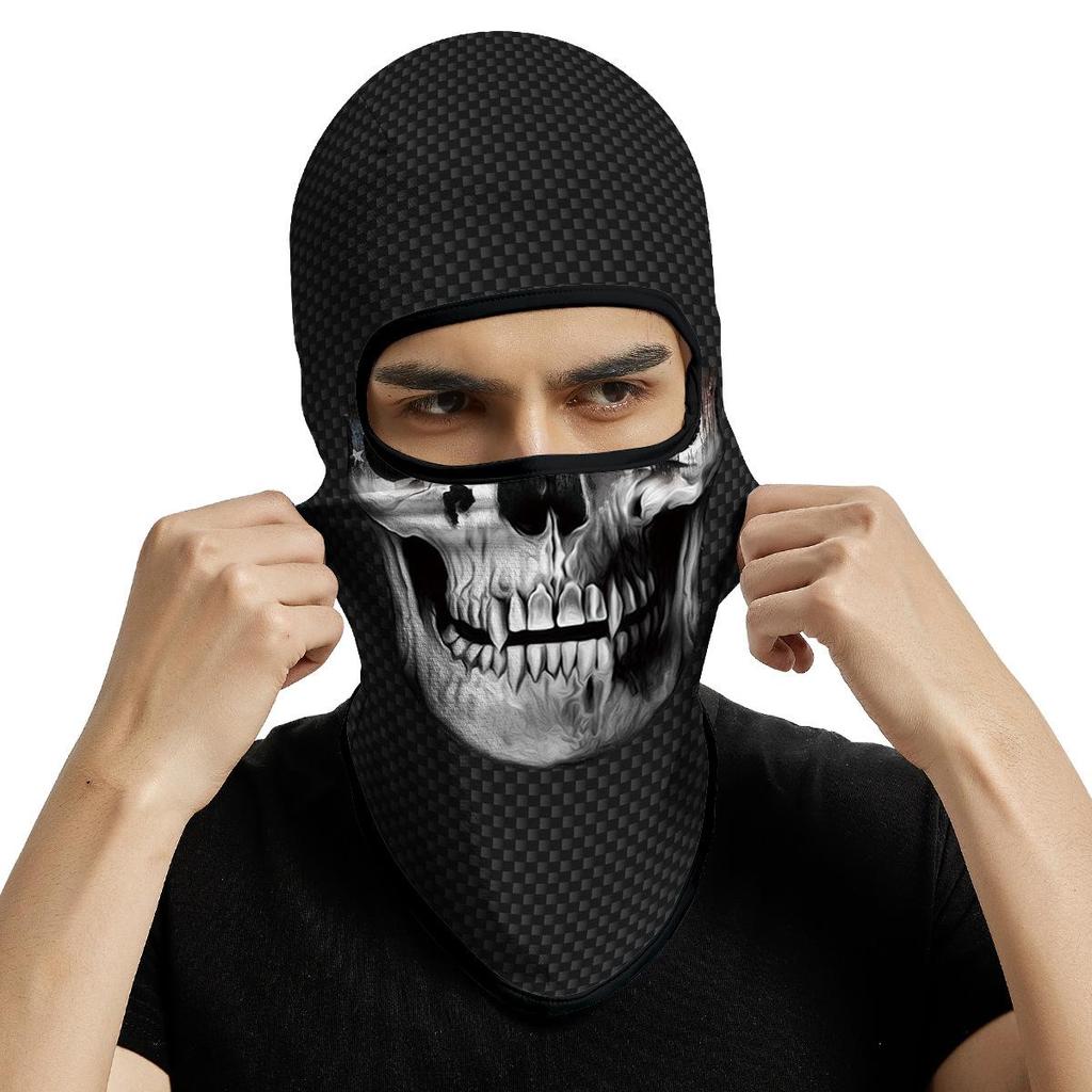 Harley Retro Motorcycle Sun Protection Mask & Summer Neck Gaiter Joker Headwear