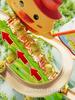 Track Sliding Little Duck Toy Climbing Stairs Duck Music Lights Children's Educational Memory Counting Toy for Role Play
