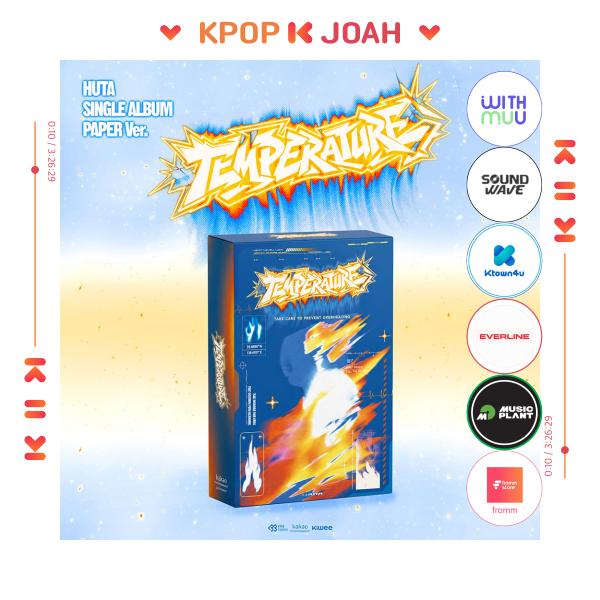 [POB] HUTA (LEE MINHYUK, BTOB) [TEMPERATURE] SINGLE ALBUM (PAPER ver.)(KIWEE)