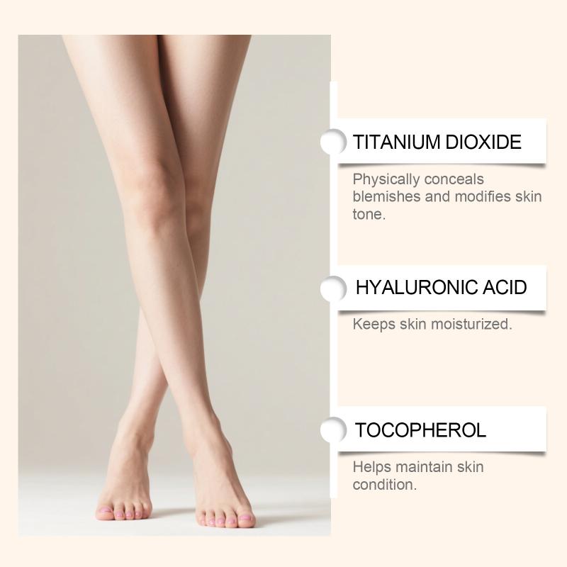

Body Concealer Foundation Cream -Daily Moisturizing Evens Leg & Body Skin Tone Suitable For All Seasons Nourishing Cream 1pcs