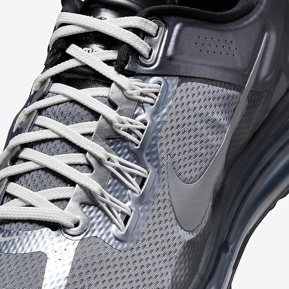 Nike Air Max Metallic Cool Dark Size 2013, Gray/Metallic Gray/Anthracite/Metallic Silver, HQ3481-099, 24.5cm
