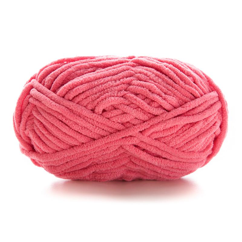 

DIY Handcrafted Cute Chenille Snowball Knit Scarf & Crochet Doll Bag