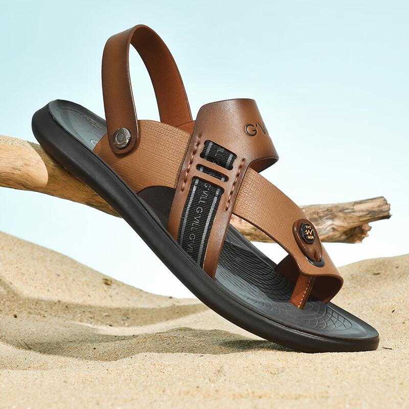 Guizhizhi Men's Cushioned Beach & Casual Sandals
