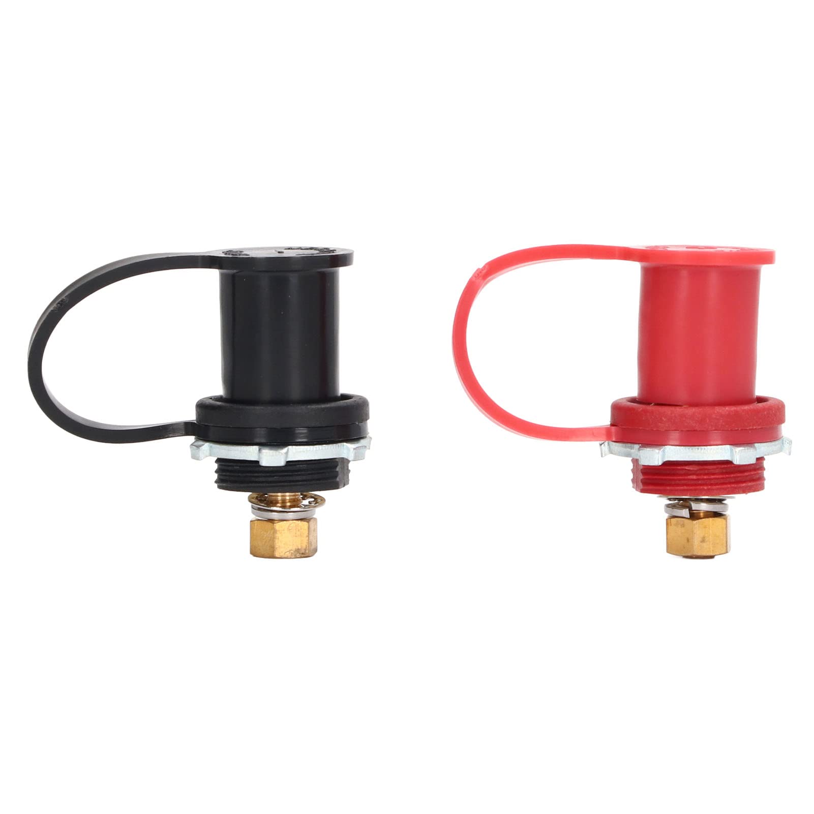 

Battery Charger Post, 2pcs Remote Battery Terminal Jumper Charger Post Professional Battery Charger Jumper Post for Automobile Truck Boat ATV
