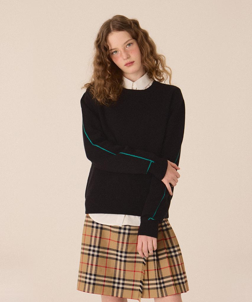 CUTZ Double-Weave Round Neck Knit - 2 Colors