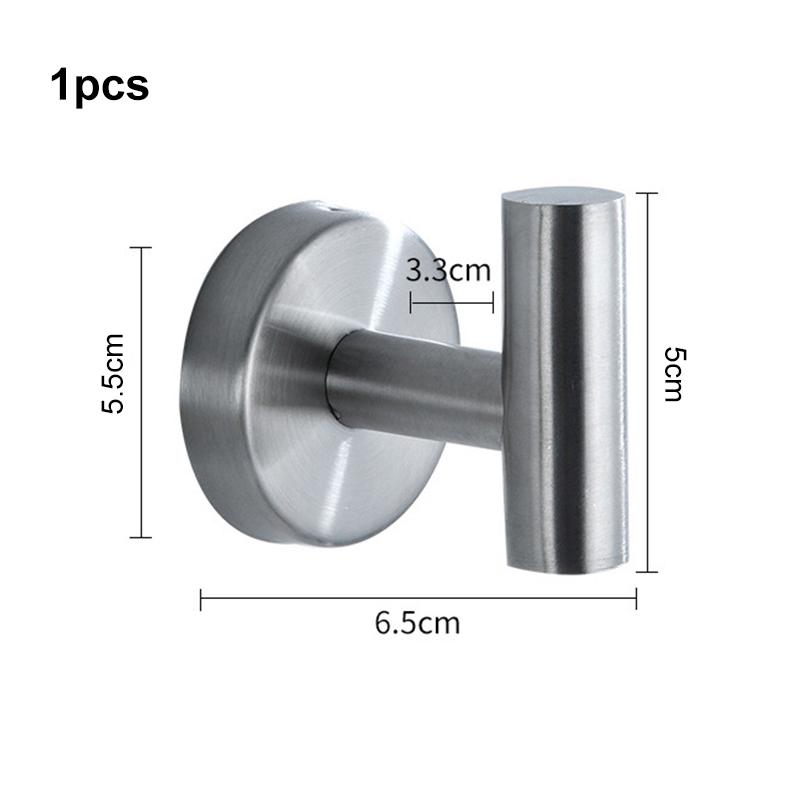 Bathroom Accessories Hardware Set Robe Hook Towel Rail Bar RackRound Black Stainless Steel Shelf Tissue Toilet Paper Holder DIY