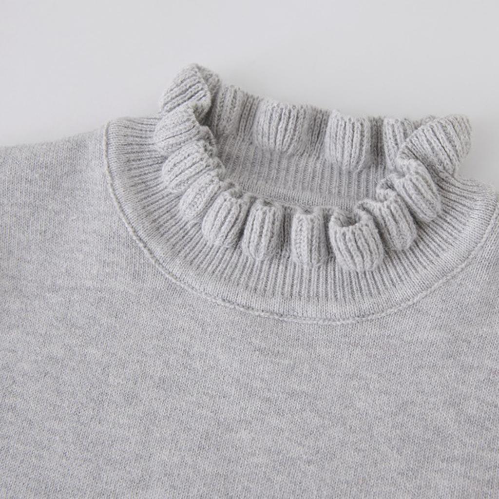 Barne Mote Casual Cardigan Strikket Langermet Topp