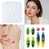 Earring Molds with Holes Hand-Making Accessories Silicone Material for Earrings