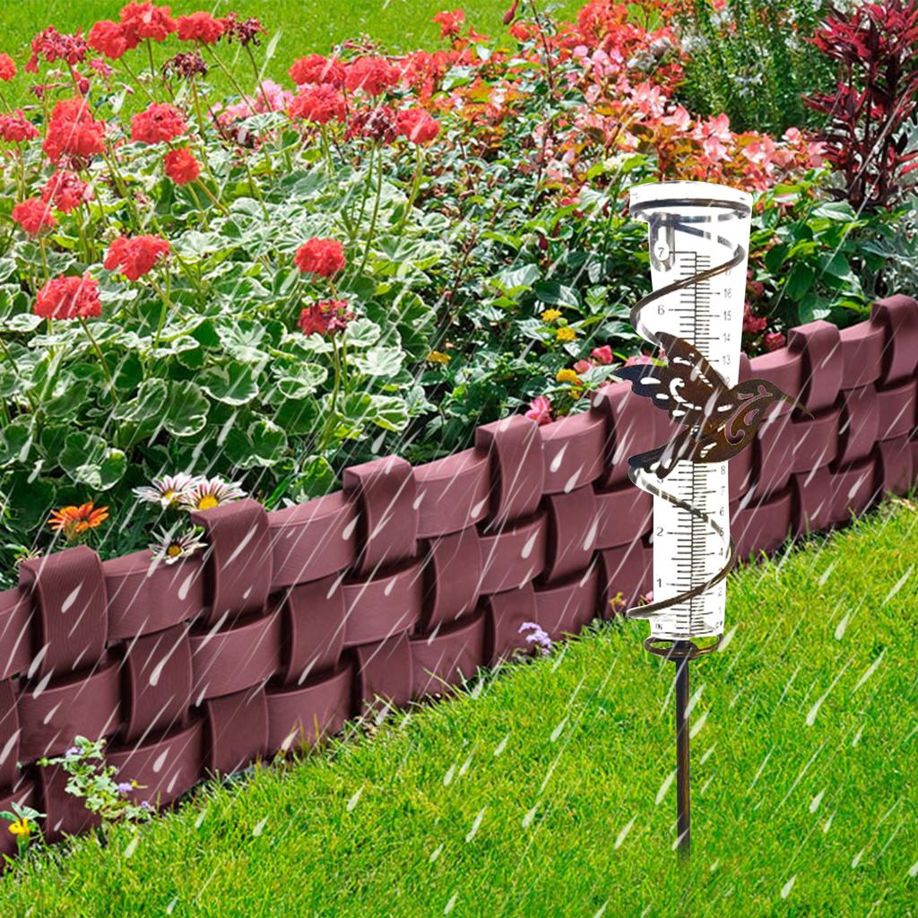 Rainwater Collector Rain Gauge Convenient Artificial Rain Gauges Unique Decors