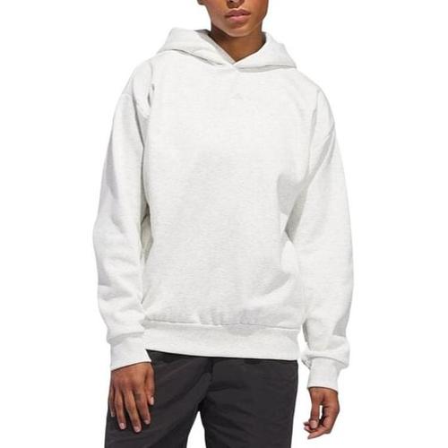 Adidas Basketball Hoodie Unisex Light Gray IZ4912