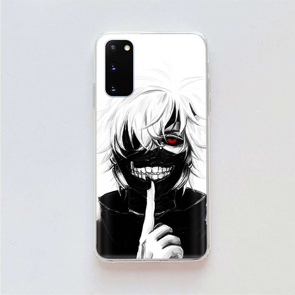 AD94 Tokyo Ghoul Anime Clear Case for Samsung A04 A14 A23 A34 A54 M23 M33 M52 M53 Realme 10 9 C30S C35 C55 VIVO Y02 Y21 Y33S Y51 X80 V25 Cover