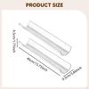 2Pcs Swiss Roll Shaping Tool Dessert Making Easy to Clean Semicircle for Bakeshop Reusable Pastry