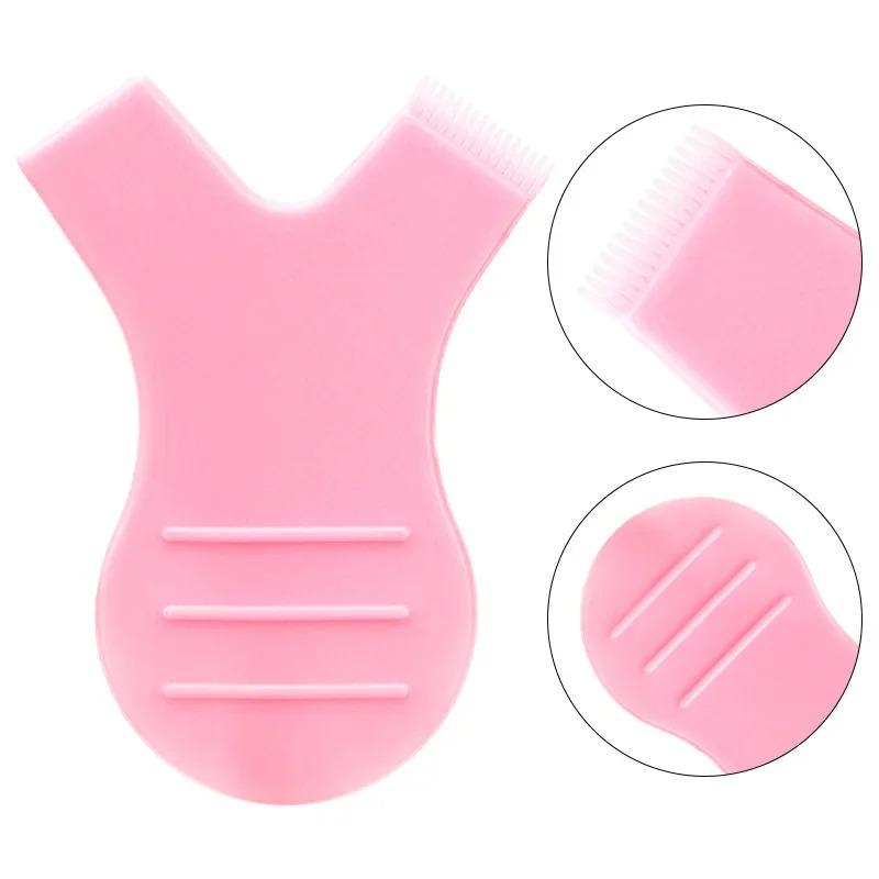10pcs Makeup Eyelash Brushes Reuseable Plastic Clean Comb Y shape Eyelashe Lifting Curler Eye Lash Extension Perm eyelashe Tools