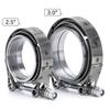 V Band Exhaust Clamp 2.5 Inch 3 Inch  63mm 76mm Exhaust Male And Female Flange Vband Clamp V-Band Muffler Clamp
