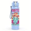 1PC Colorful Retro Rainbow Cartoon Print 750ml Portable Sports Water Bottle Leakproof Gym Outdoor Travel Drink Cup