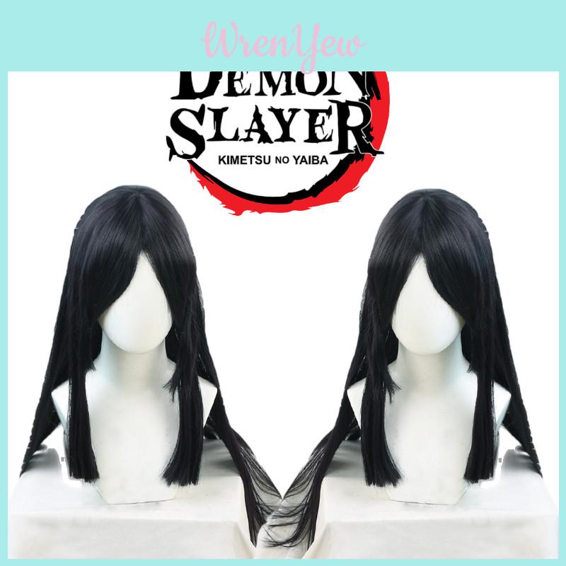 Demon Slayer Cosplay Wig For Nezuko High-quality Long Black Hair