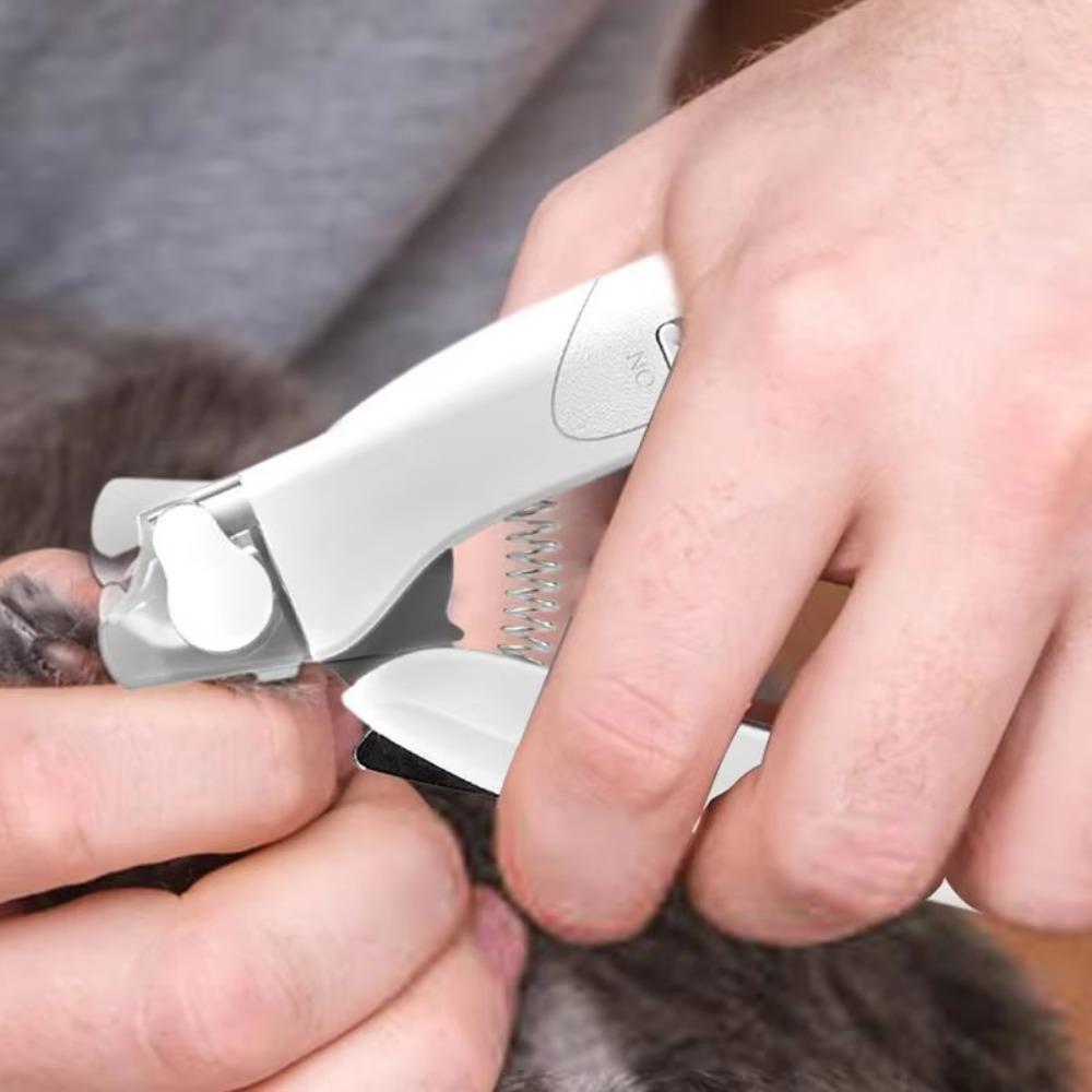 Splash Guard Pet Nail Trimmer High Hardness Dog Toenail Trimmer For Puppy Cat Rabbit