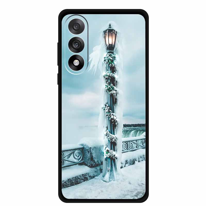 Christmas Phone Cases For OnePlus Nord 5 5G Case Shockproof Silicone Soft Black Cover Christmas Tree for 1+ Nord 5 5G Back Cover