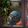 Halloween Horror Zombie Balcony Glass Showcase Home Festival Decoration Static Window Stickers
