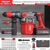 DELIXI Cordless Brushless Rotary Hammer & Chipping Drill CN Plug (adapter Included)