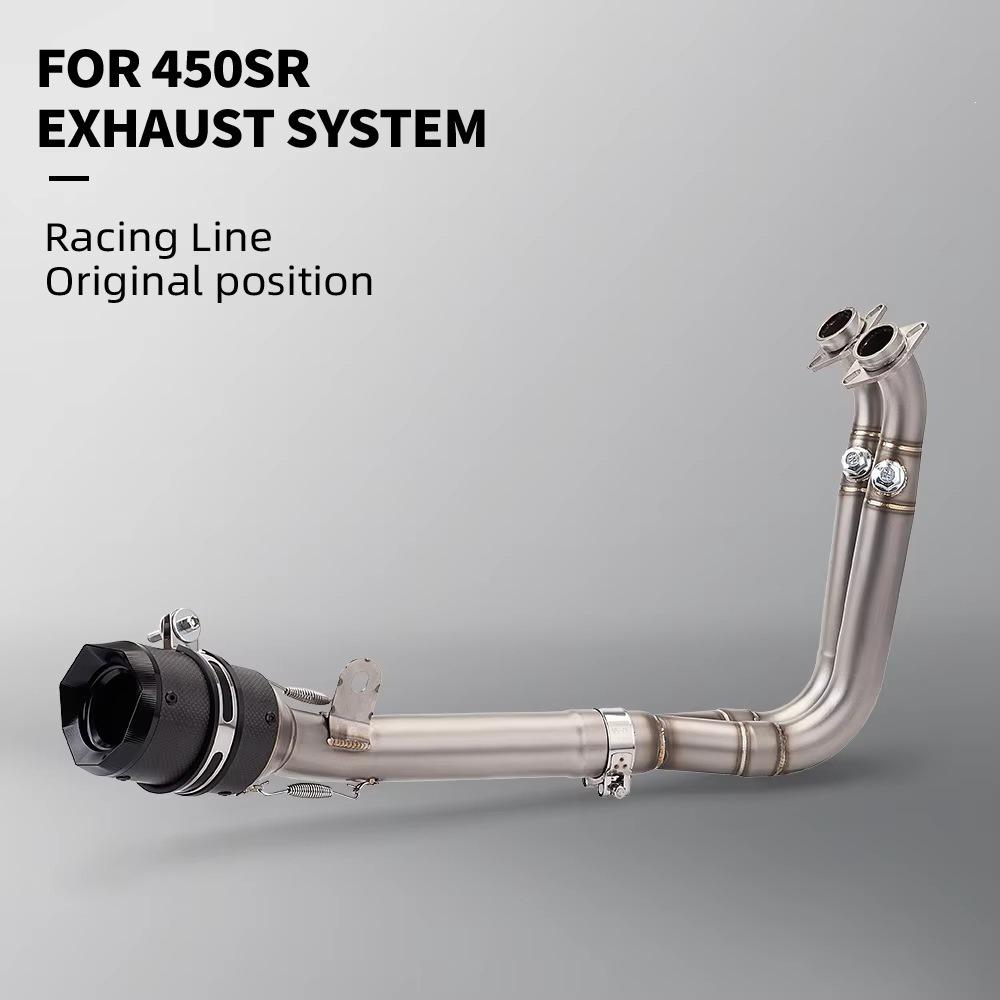Stainless Steel Front & AR Muffler Tail for Spring Wind 450SR: Easy, Non-Destructive Install