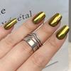 1 Jar Nail Art Mirror Powder Super Bright Pearl Metal Shiny Decorative Dust High-End Feelings Nail Decoration Accessories