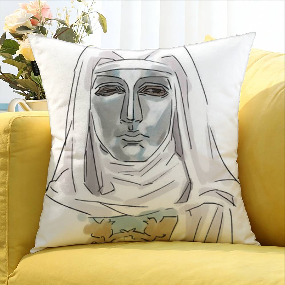 Baldwin Iv King Of Jerusalem Various Sizes Square Pillow Case For Car Home Bedchamber Decor
