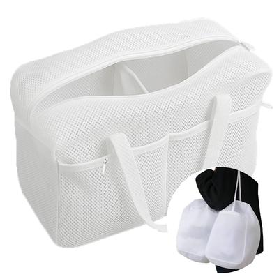 Waschbar Wäsche Große Kapazität 4 mit Geeignet für Heiß und Große Größe x 56 x Tasche, (61 Liter), Fächer, Griff, Waschsalons, Federn, Fitnessstudios, Saunen,