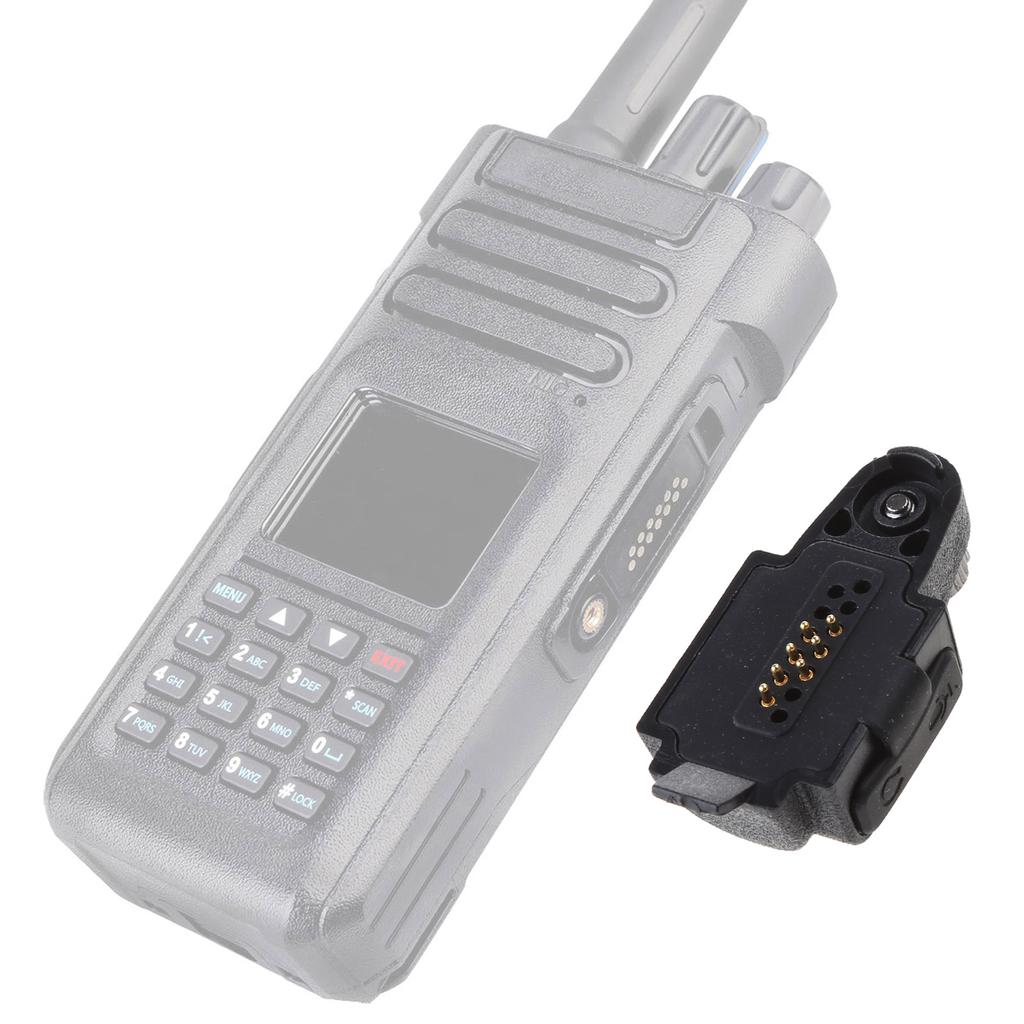 Audio Adapter for Motorola GP328Plus Radios RT29 RT48 RT82 Ailunce HD1 Earpieces & Mics with 2 Pin Plug