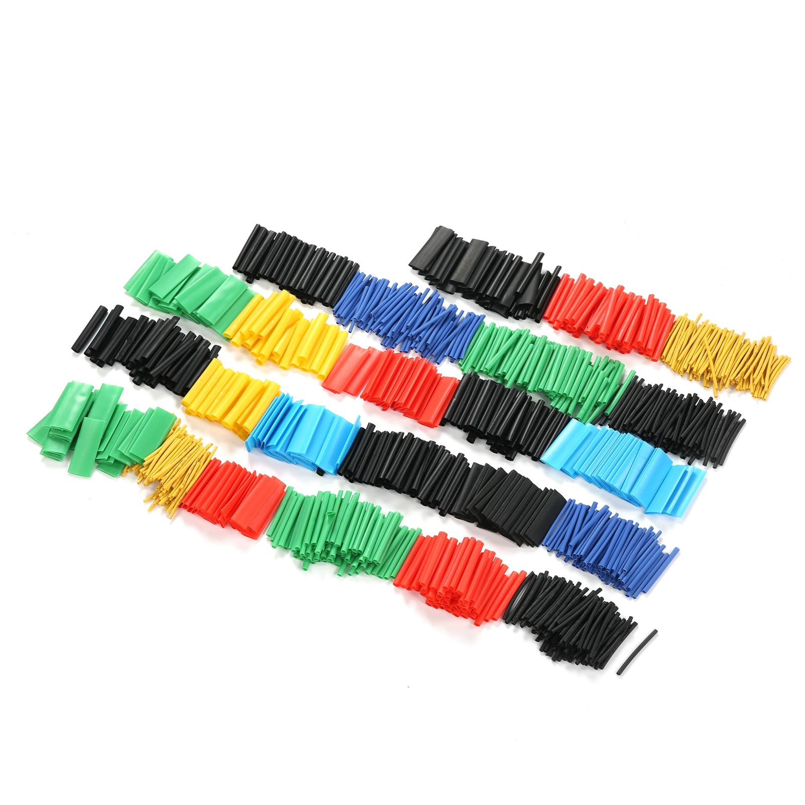 

1060Pcs Heat Shrink Tube Colorful Shrinkable Wire Sleeves Cable Protection Accessories