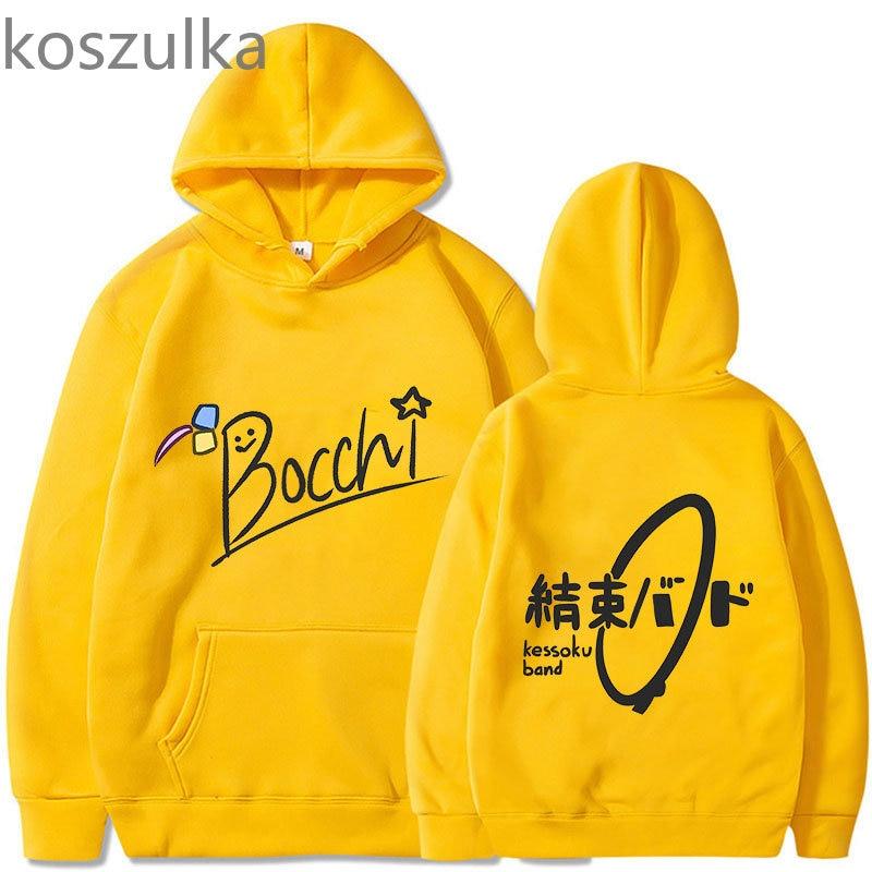

2023 Bocchi The Rock Hoodies Унісекс Чорний Hitori Gotou Толстовка Толстовка Зима Oversize Одяг Пуловер Довгий рукав Вуличний одяг XXXL