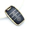 For Kia Sportage Sorento K2 K3 K4 K5 Ceed Cerato Rio QL Car Soft TPU 3Button Key Cover Case Bag Shell Fob Keyless Protector