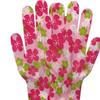 6 Pairs Gardening Gloves for Women, Breathable Rubber Coated Garden Gloves, Nitrile Puncture Resistant Work Gloves for Planting Weeding