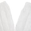 2026 Fresh Summer White Textured Resort Sleeveless V-neck Dress